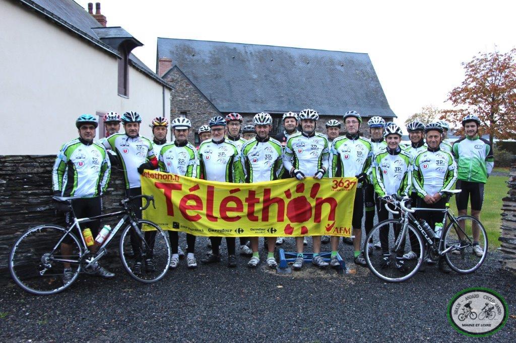 Le BACR participe aux sorties organisées par les collectifs TELETHON